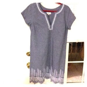 💕HP💕👗 Mud pie Chambray Dress 👗
